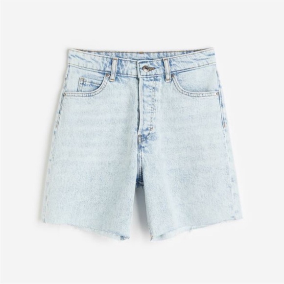 H&M Pants - H&M 90’s Cutoff Highwaist Blue Denim Shorts